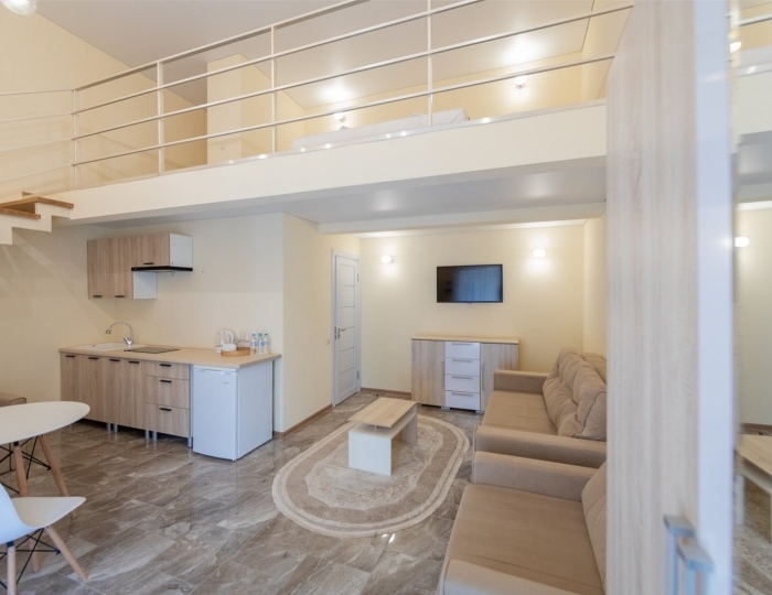 Двухуровневые апартаменты - Парк-отель «Романова»