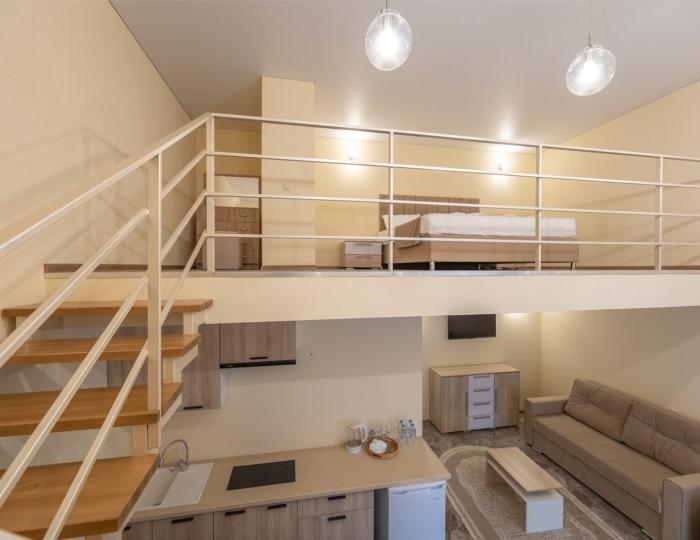 Двухуровневые апартаменты - Парк-отель «Романова»